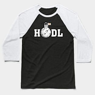 Hold Bitcoin & Crypto Baseball T-Shirt